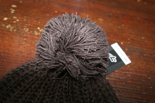 Fox ladies indio beanie hat brown womens mtb mx Fox racing pompom bobble hat - Picture 4 of 8