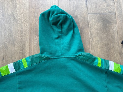 Mitchell & Ness Retro Milwaukee Bucks Hoodie Green White Sweatshirt Men's Large - Picture 10 of 18