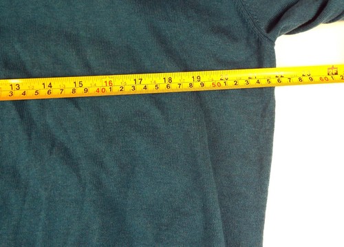 Jos. A. Polo uomo Bank quarto zip manica lunga taglia large - Foto 5 di 6