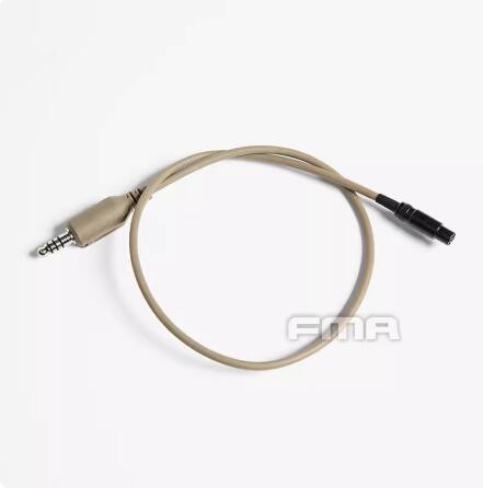 Tactical FCS KN6 6-needle Turn U-174/U Line Data cable - Picture 3 of 3