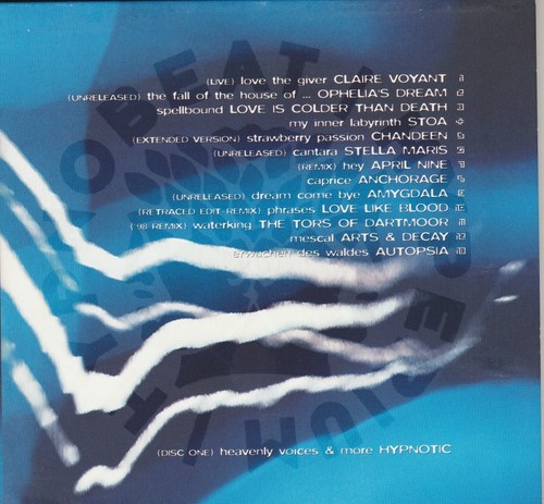 2 CD DCD HYPNOTIC & HYPERSONIC Gothic Electro Sampler EBM Synth-Pop GOTH ROCK - Bild 3 von 4