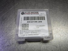 AMEC Gen2 T-A #1 20mm Carbide Spade Drill Tip Insert QTY2 4C21H-20 (LOC2732A)