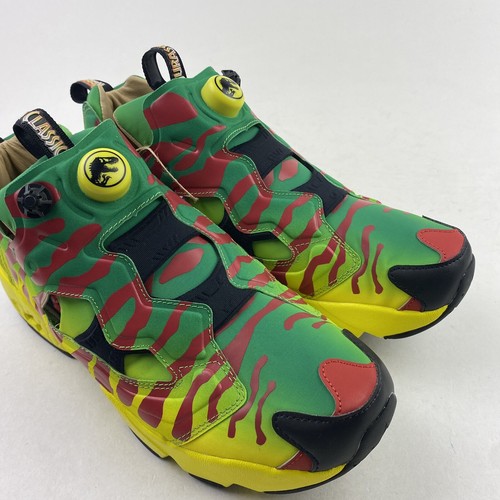 Reebok Jurassic Park Instapump Fury Giant Attack Mens Size 9 GW0212 - Picture 9 of 12