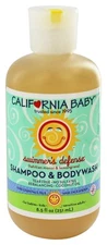 California Baby Shampoo & Body Wash Swimmer's Defense, 8.5 Oz