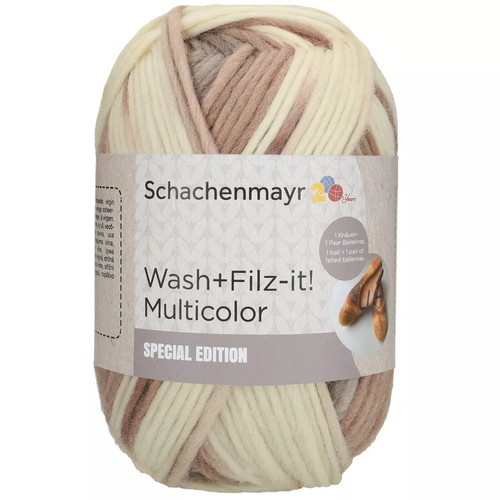 Schachenmayr Wash+Filz-it! Filzwolle Schurwolle filzen N.8-9mm 200g/200m - Bild 2 von 12