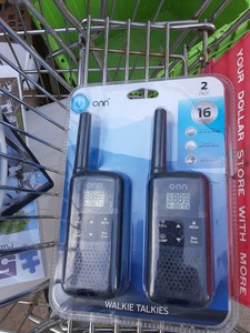 Onn 16 mile 22 channel walkie talkie instructions