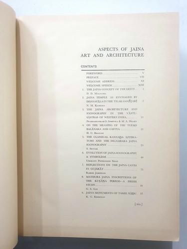 Shah, U. P & Dhaky, M. A: Aspekte der Jaina Kunst und Architektur. 1975. 480p. 4to - Bild 3 von 12