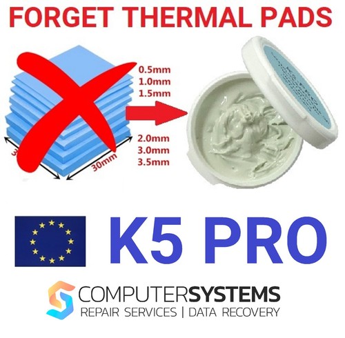 XBOX 360 thermal paste & thermal pad replacement set 10g K4 PRO & 20g K5 PRO - Afbeelding 8 van 14