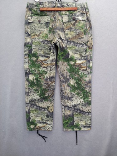 Mossy Oak Men Cargo Pants 36-38 Break Up Mountain Country Camo High Desert Pine - Picture 13 of 18