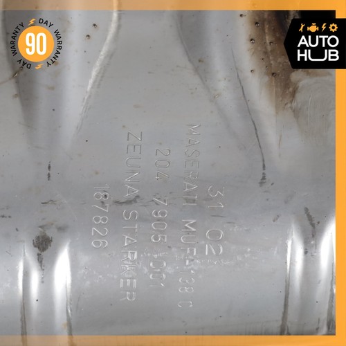 02-07 Maserati M138 Coupe 4200 Exhaust Mid Pipe Center Resonator Silencer OEM - Bild 6 von 12