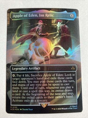Apple of Eden, Isu Relic (Borderless) 1x Universes Beyond: Assassin's Creed MTG - Picture 1 of 1