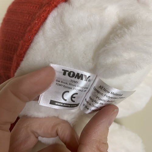 NWT Coca Cola 7 "White Polar Bear Plush with Red Sweater Very Soft Collectible - Picture 8 of 15