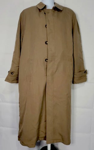 Polo Ralph Lauren Men's Belted Long Trench Coat Size 42R - Picture 1 of 12