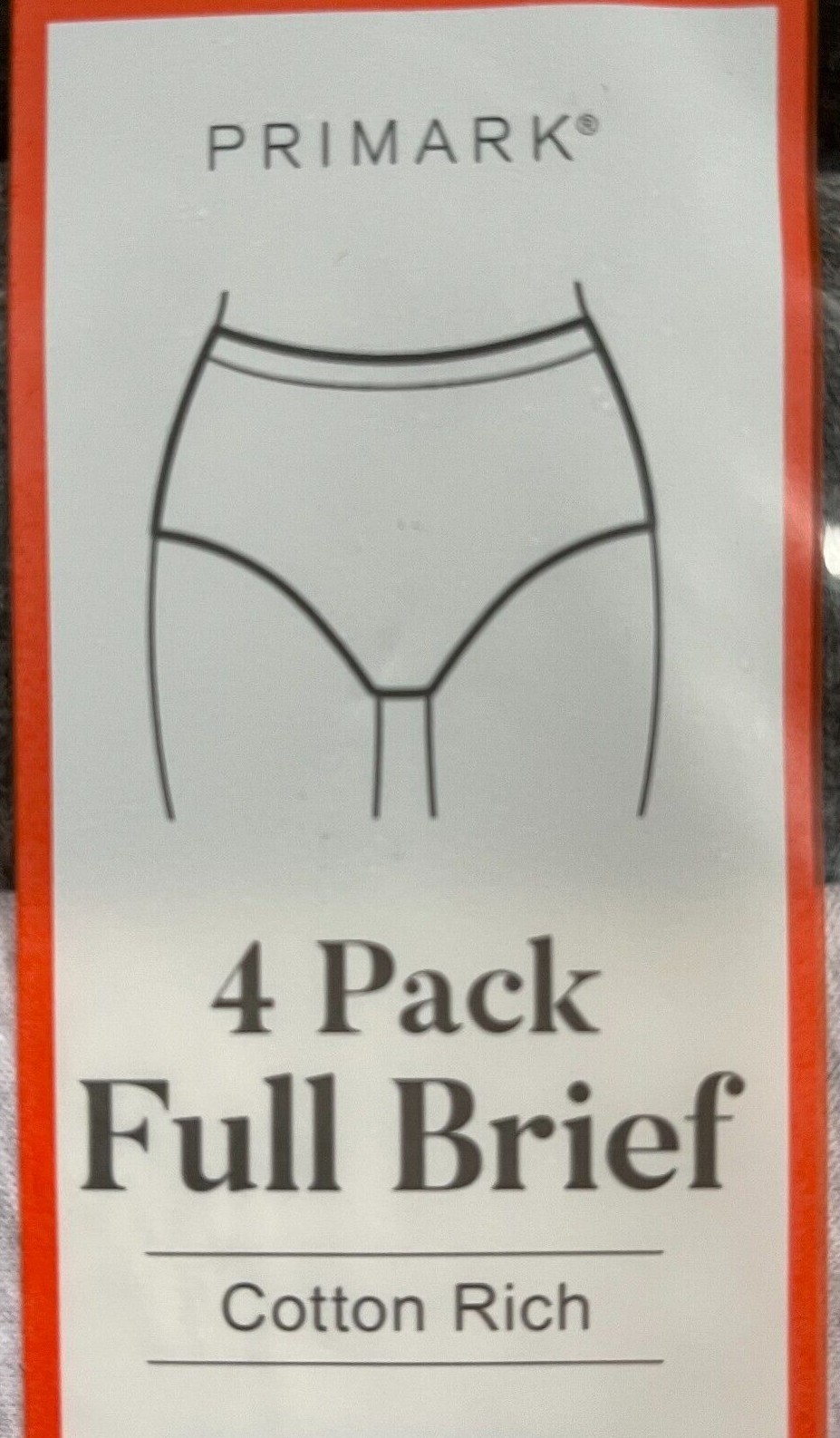 Full Briefs Knickers Underwear Primark Ladies Womens Multipack Cotton