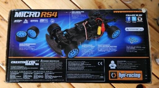 RARE HPI KEN BLOCK GYMKHANA FORD FIESTA ST MICRO RC4 Rally RARE HPI KEN BLOCK GYMKHANA FORD FIESTA ST MICRO RC4 Rally
