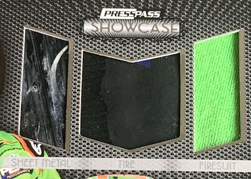 2010 Press Pass EEM-DP Danica Patrick Showcase Elite Exhibit Memorabilia 60/99 - Picture 2 of 7