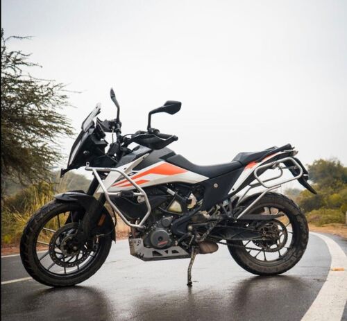 "SADDLE STAY KUSTOM, SILVER" FIT FOR KTM ADVENTURE 250/390/390X - Picture 6 of 7