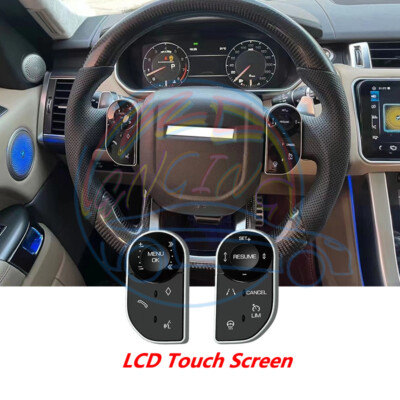 Upgrade LCD Touch Screen Steering Wheel Multifunction Button For Land Rover