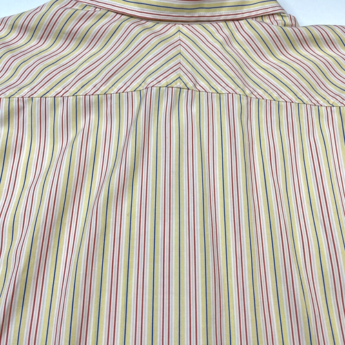Camisa GAP ajustada premium de algodón a rayas con botones para hombre XXL 18-18 1/2 - Imagen 6 de 6
