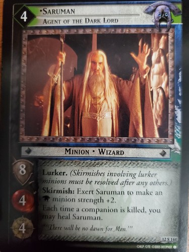 El Señor de los Anillos LOTE JCC Negro Jinete Nivel Superior Individuales *Elige tu tarjeta* - Imagen 29 de 48