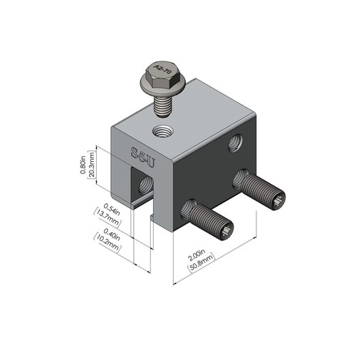 S-5! S-5-U Clamp Size U Universal Clamp for Standing Seam - Picture 2 of 8