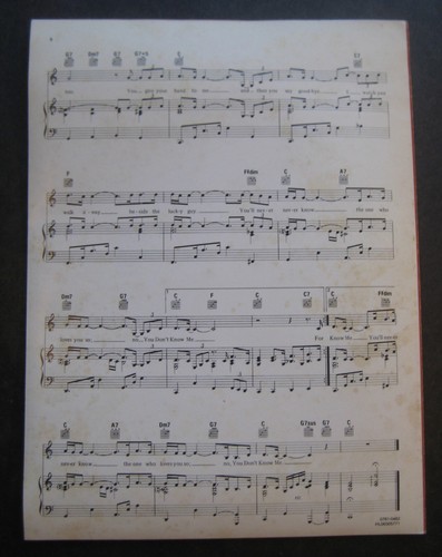 You Don't Know Me by Mickey Gilley sheet music - Picture 3 of 3