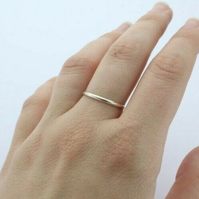 Details about One Sterling Silver Stacker Ring,Stackable Jewelry,Minimalist Wear,Dainty Details about One Sterling Silver Stacker Ring,Stackable Jewelry,Minimalist Wear,Dainty