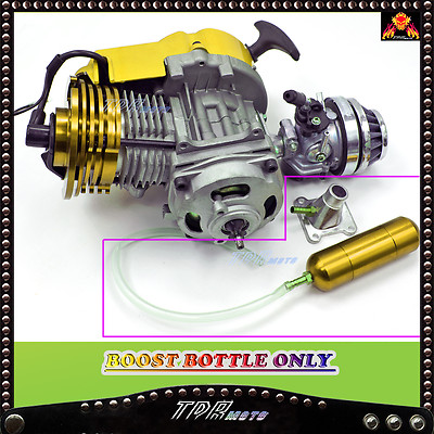 Sthus Intake Manifold&Power Boost Bottle Fits 66/80cc 2 Stroke Motorized Bike Engine Sthus Intake Manifold&Power Boost Bottle Fits 66/80cc 2 Stroke Motorized Bike Engine