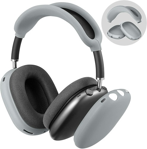 Weiche Silikonhülle für AirPods Max Anti-Kratz Ohrmuscheln Cover + Kopfband Cover - Bild 2 von 12