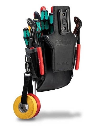 Veto Pro Pac MP3X Large Compact Leather-Backed Tool Pouch - Picture 2 of 5