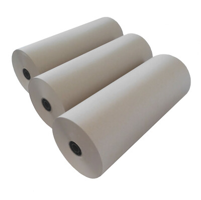 3 Rollen Schrenzpapier Packpapier 50 cm breit x 250 lfm  80gm² 1 Rolle=10kg (SF)