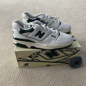 new balance 550 aime leon dore white green