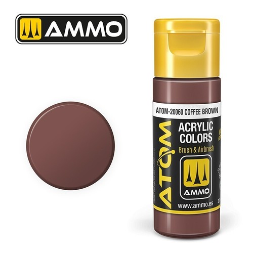 Atom 20ml Acrylic Paint Ammo By Mig Choice Of 180 Colours - Paint Brush Airbrush - Picture 62 of 181