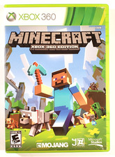 Minecraft Xbox 360 Edition (Microsoft Xbox 360, 2013) Mojang Case & Game -Tested