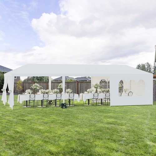 10X10'/20'/30' Party Tent Canopy Tent Outdoor Camping Wedding Tent with Sidewall - Picture 31 of 37