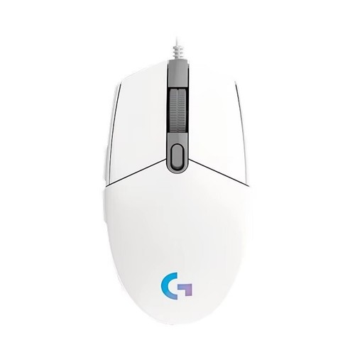 Logitech G102 Mouse USB Wired Gaming Mouse 8000 DPI Rainbow Optical Effect Scree - Picture 4 of 8