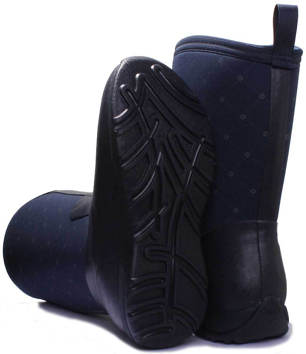 Muck Arctic Weekend Damens Stiefel Navy Quilt Rubber Winter Stiefel Damens e91115 Muck Arctic Weekend Damens Stiefel Navy Quilt Rubber Winter Stiefel Damens e91115