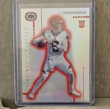 2020 Panini Chronicles Dynagon JOE BURROW Bengals Football  SILVER PRIZM RC SP
