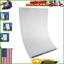 XL Replacement Dog Door Flap for Ideal Pet Series - Clear Frosted 10.5" x 15"