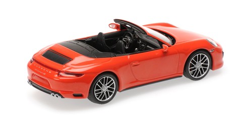 Minichamps 1:43 PORSCHE 911 (991.2) CARRERA 4S CABRIOLET ORANGE 2017 - 410067231 - Imagen 2 de 2