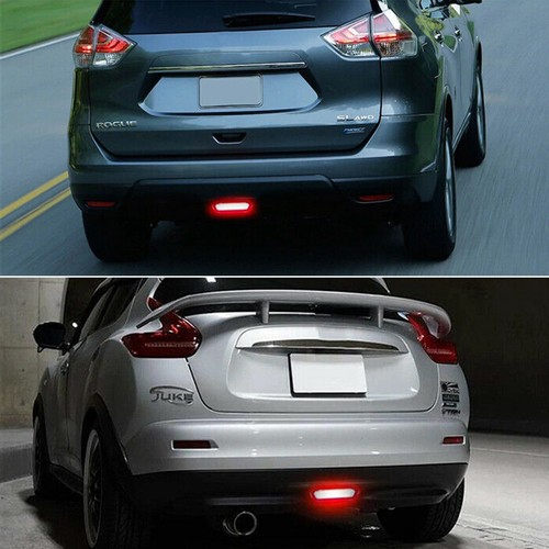 Red Lens LED Rear Brake Stop Tail Fog Light Lamp For Nissan Juke/Rogue/Murano - Picture 15 of 15
