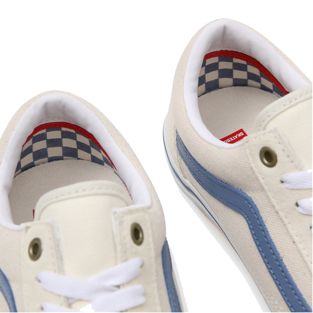 Vans old skool v strap classic sneaker hot sale skate canvas white