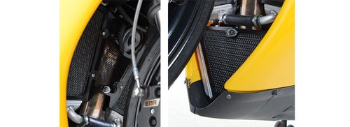 R&G WATER / OIL RADIATOR GRIDS SET FOR BUELL EBR 1190 RX / SX 2014 > - Picture 1 of 1