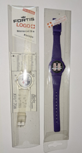 2x Fortis Vintage Uhren aus den 80er / 90er Jahren