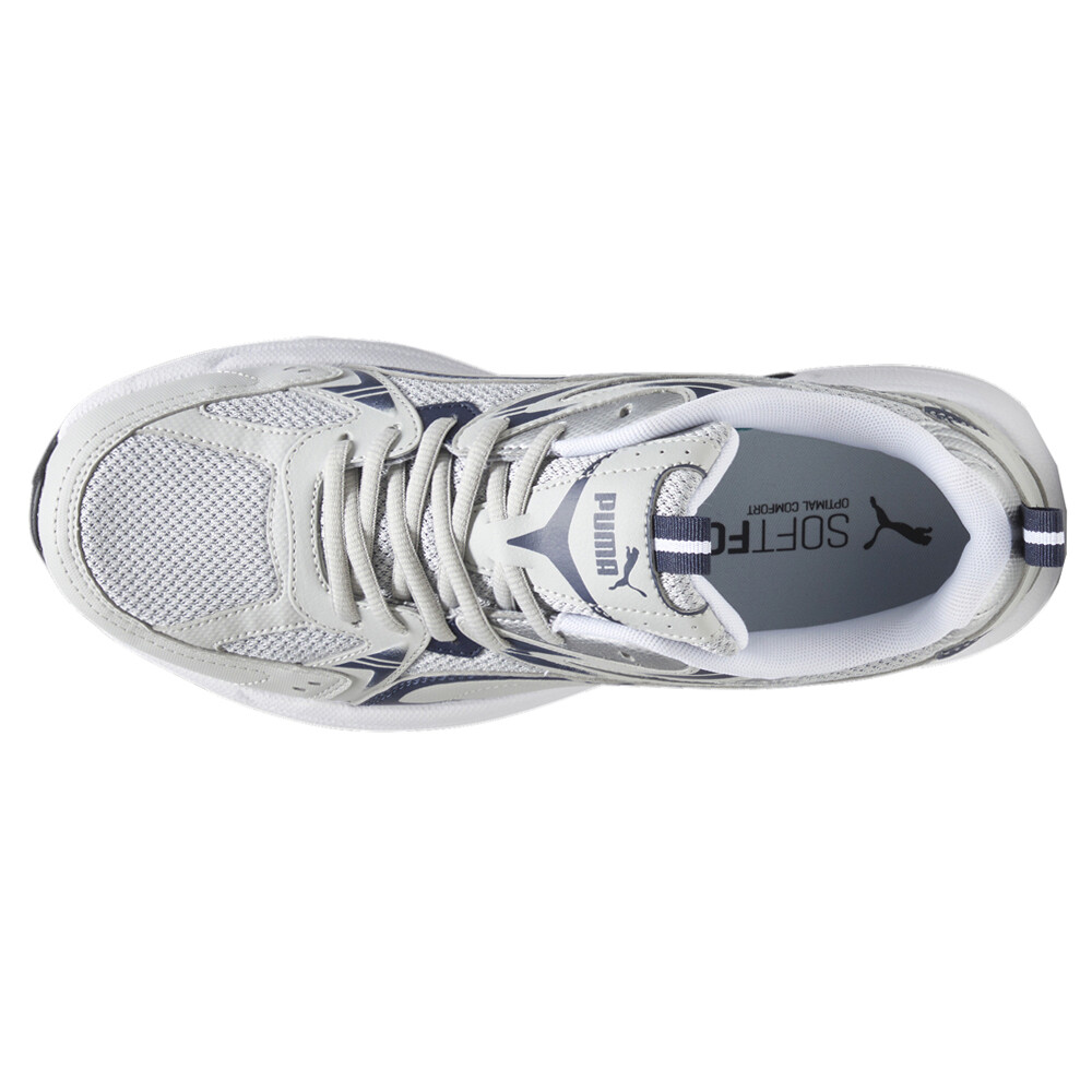 PUMA Milenio Tech Lace Up Mens Grey Sneakers Casual Shoes