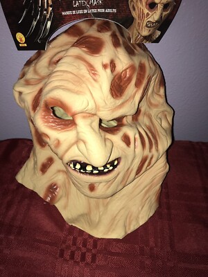 A Nightmare On Elm Street Freddy Krueger Costume Deluxe Overhead Mask A Nightmare On Elm Street Freddy Krueger Costume Deluxe Overhead Mask