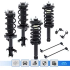 Front + Rear Struts Shocks Coil Spring w/ Sway Bars For 2012-2014 Honda CR-V FWD
