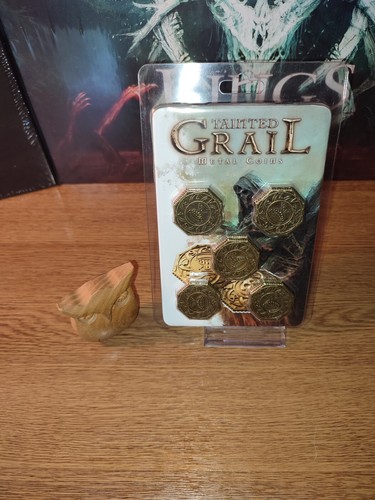Tainted Grail Fall of Avalon - La Caduta Metal Dials / Coins - Metallmünzen