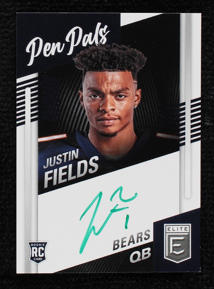 2021 Panini Donruss Elite Justin Fields #PP-JF - 1 of 2