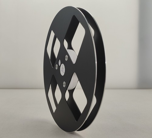 Carrete de recogida vacío 1X 7"" negro mate METAL 1/4" para grabadoras de cinta carrete a carrete - Imagen 4 de 7